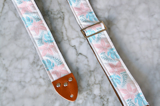 'Leaf' Guitar/Bass Hippie Strap