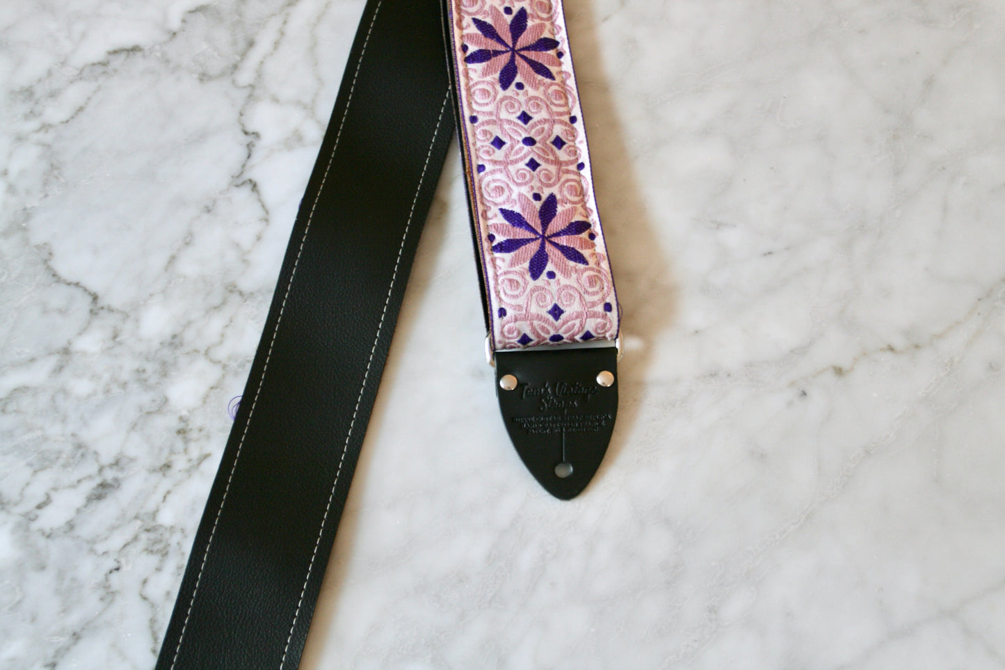 Lilac 'Dresden' Guitar/Bass Hippie Strap