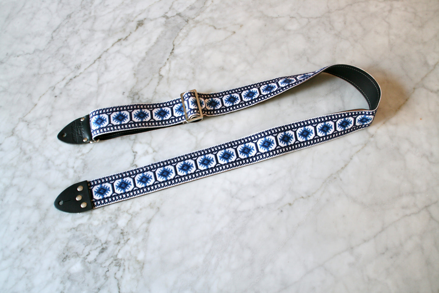 Cobalt 'Pillars' Guitar/Bass Hippie Strap