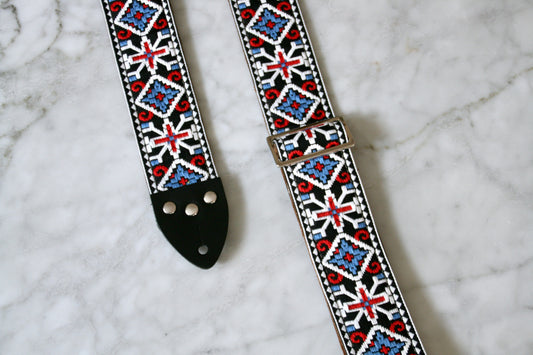 'Cash' Guitar/Bass Hippie Strap