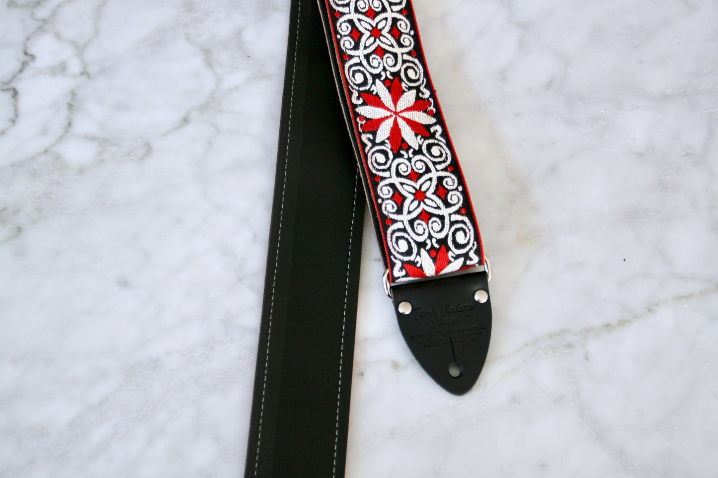 Ruby 'Dresden' Guitar/Bass Hippie Strap
