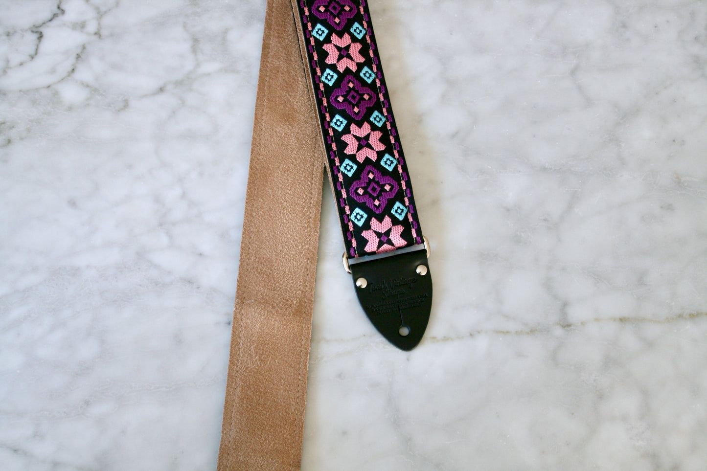 Purple 'Altamont' Guitar/Bass Hippie Strap