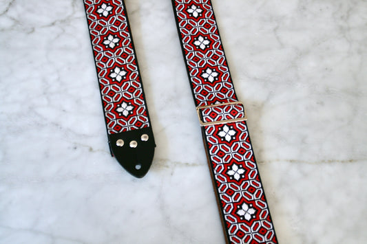 Ruby 'Octastar' Guitar/Bass Hippie Strap