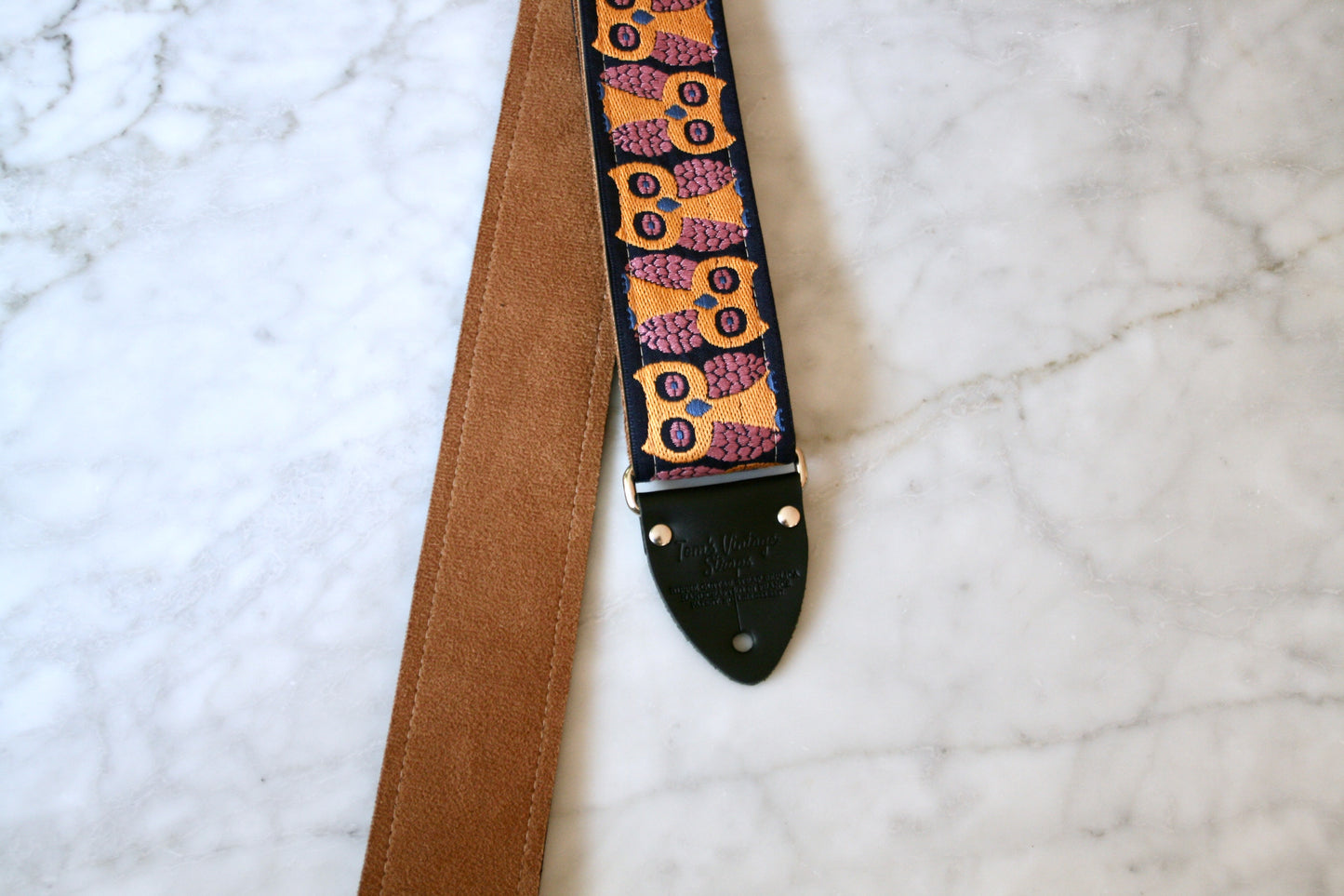 'Owl' Guitar/Bass Hippie Strap