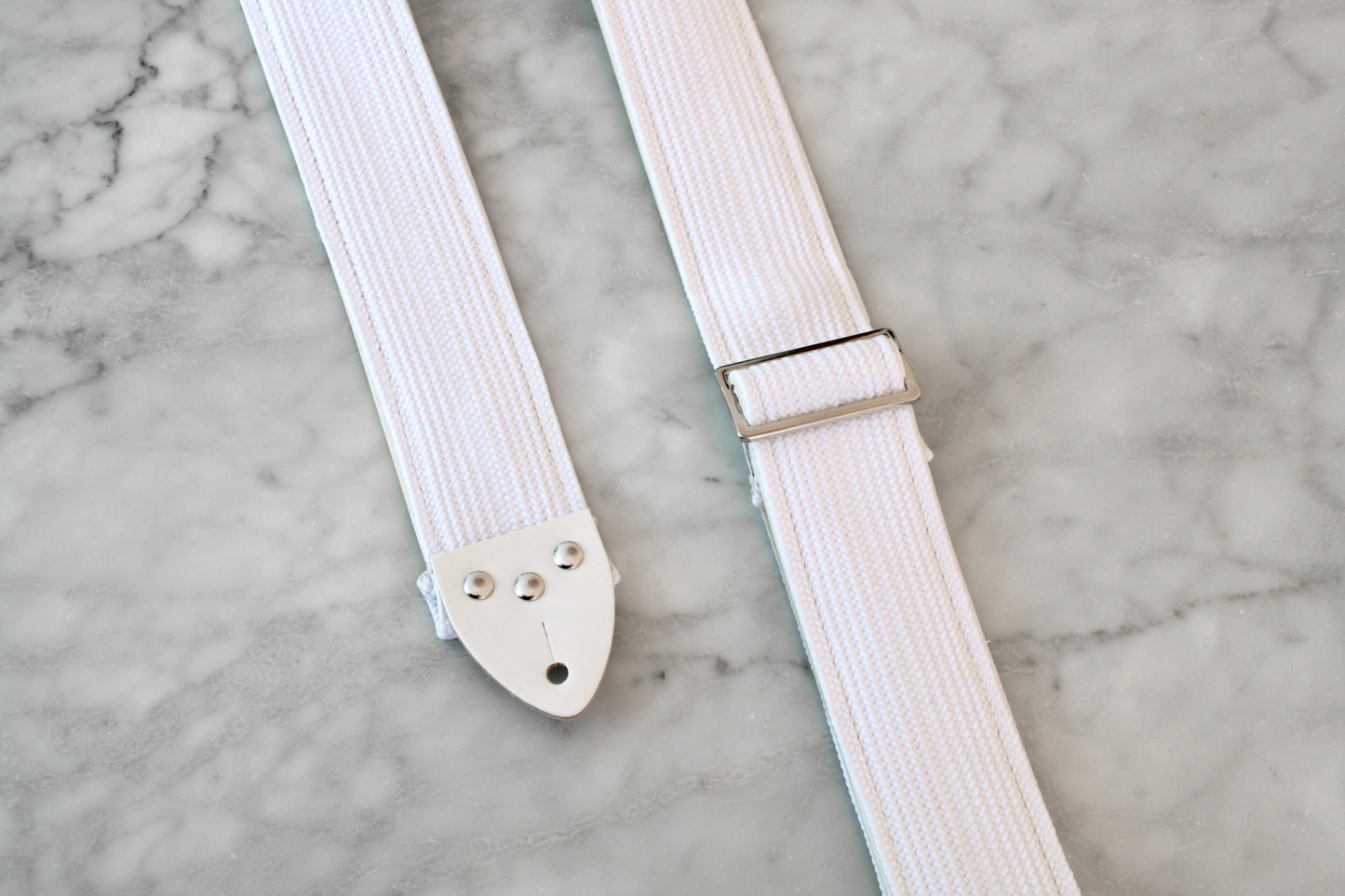 White 'Dragon' Jimmy Page Guitar/Bass Hippie Strap
