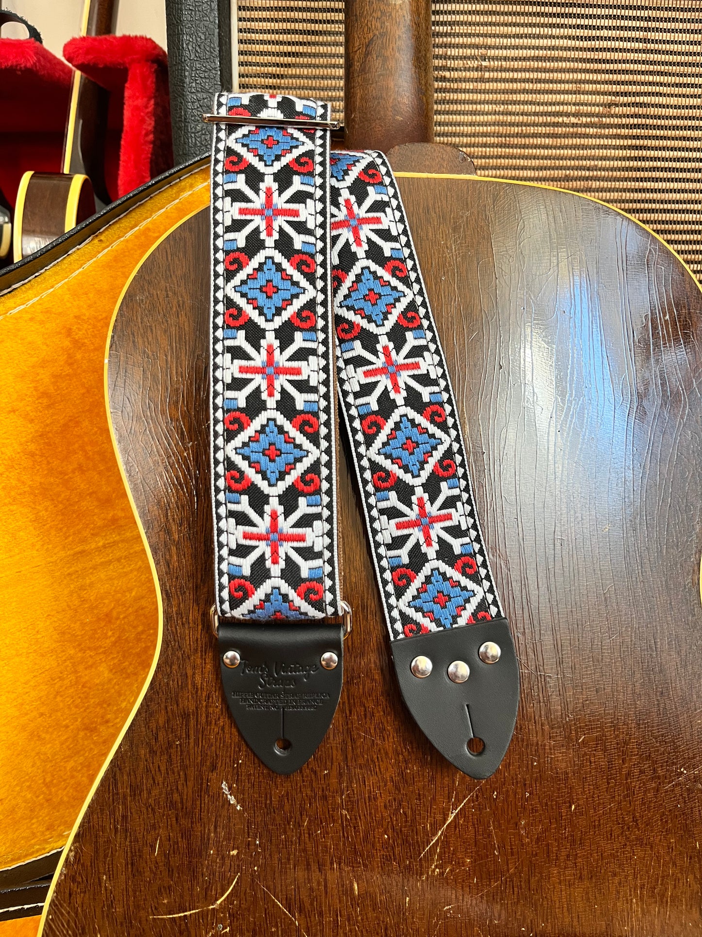 'Cash' Guitar/Bass Hippie Strap