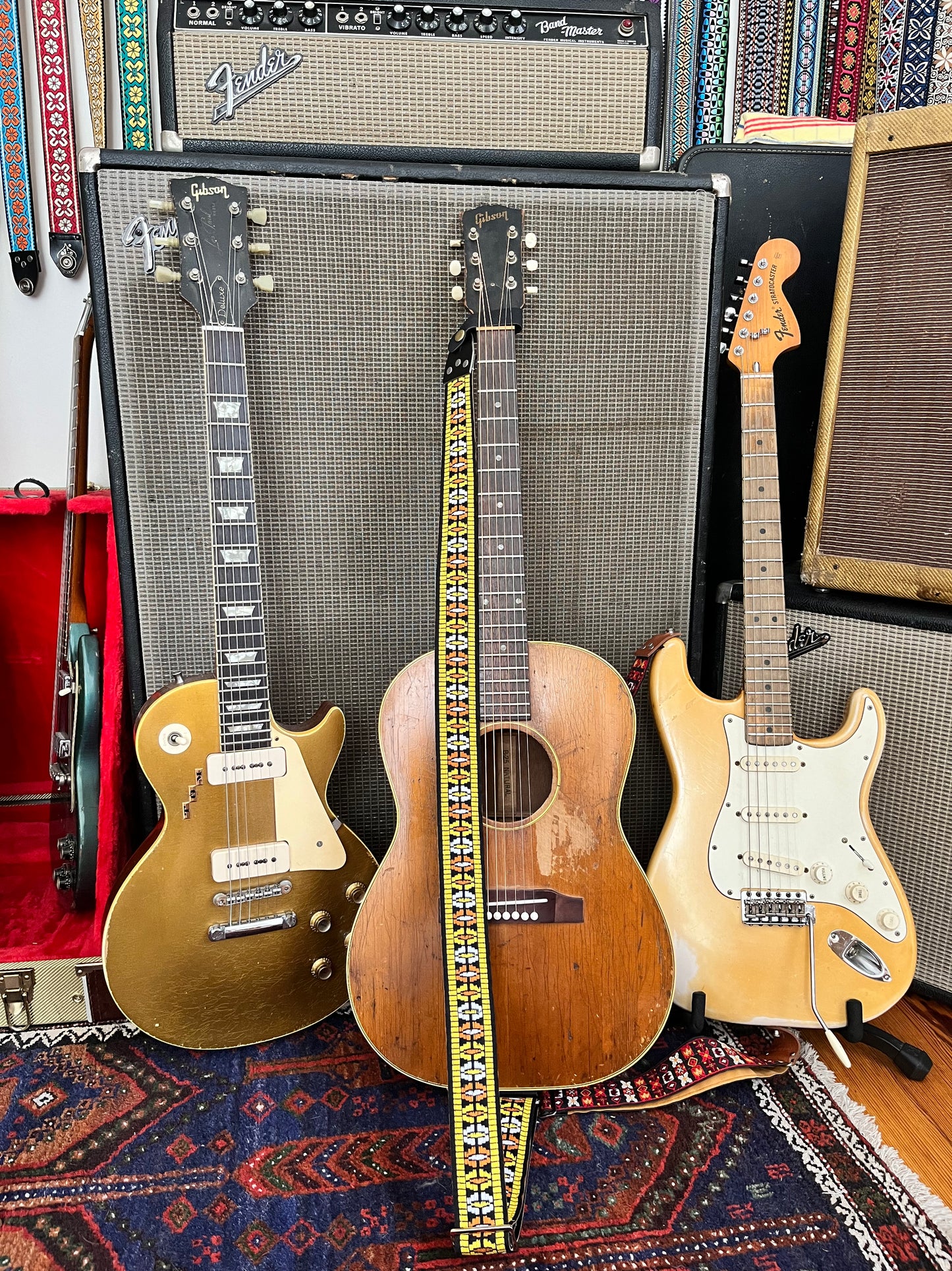 "Tom's Vintage Straps" Strap Headstock Tie Adapter