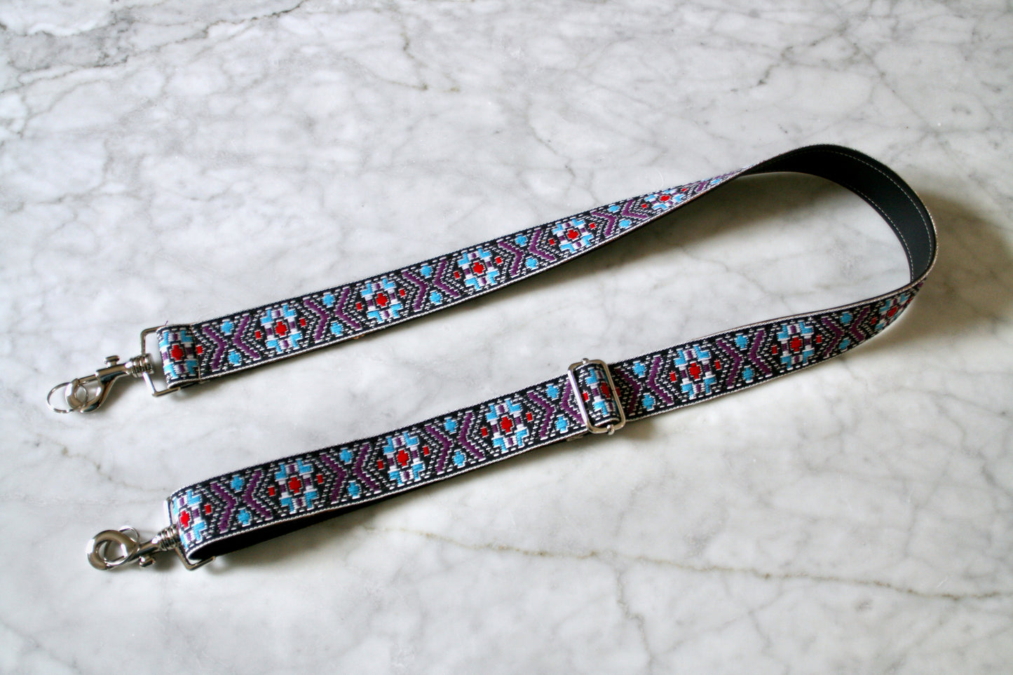 Purple 'Inca' Hippie Camera / Bag Strap