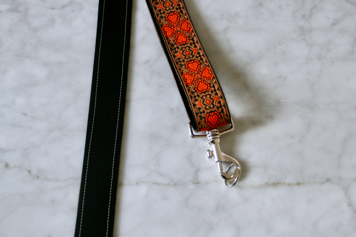 Orange 'Inca' Hippie Camera / Bag Strap