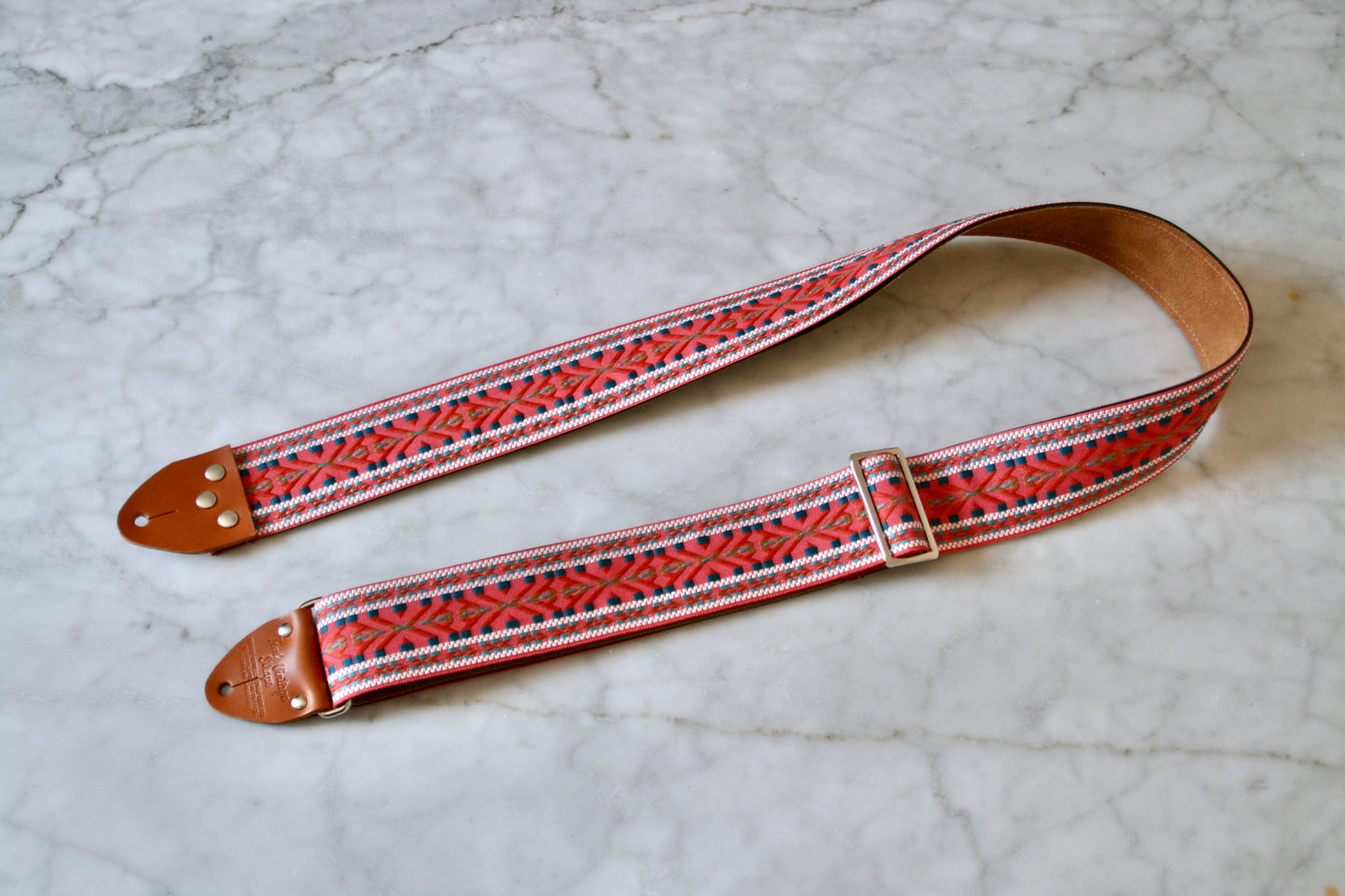 Coral 'Lindy' Guitar/Bass Hippie Strap
