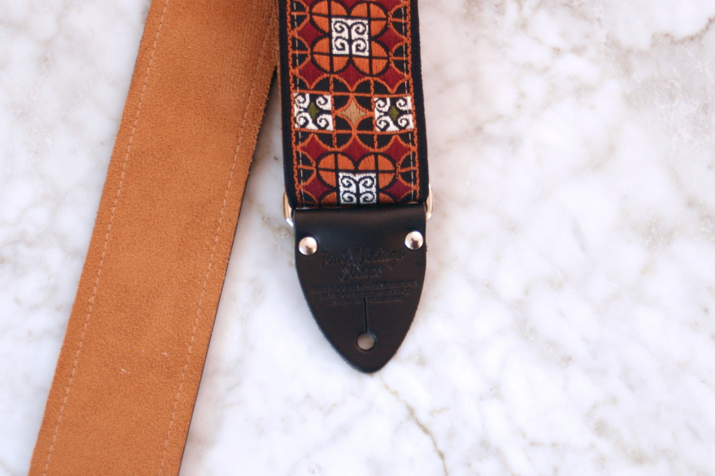 Rust 'Virginia' Guitar/Bass Hippie Strap