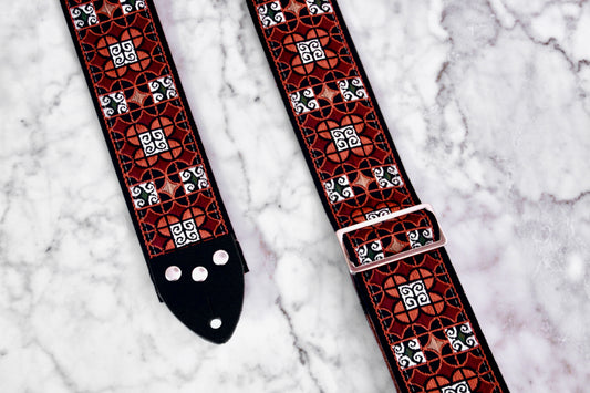 Rust 'Virginia' Guitar/Bass Hippie Strap