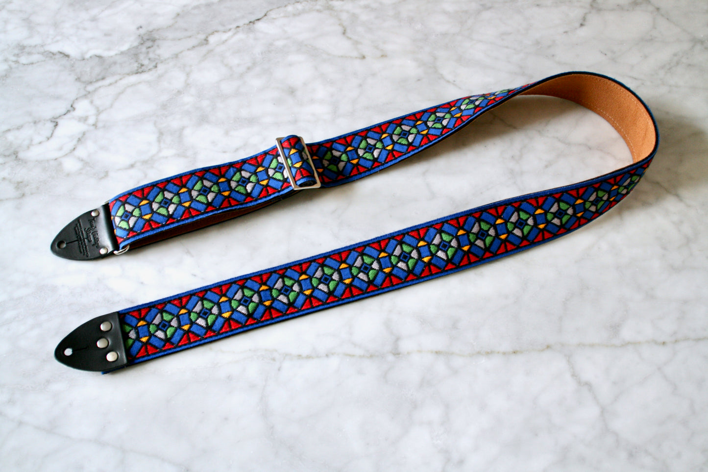 Beck 'Stained Glass' Guitar/Bass Hippie Strap