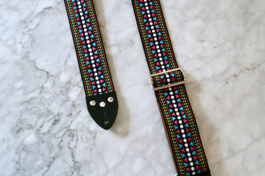 'Tapestry' Guitar/Bass Hippie Strap