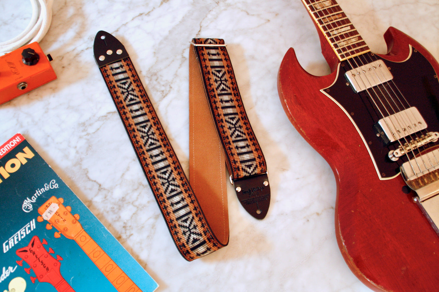 'Ganado' Guitar/Bass Hippie Strap
