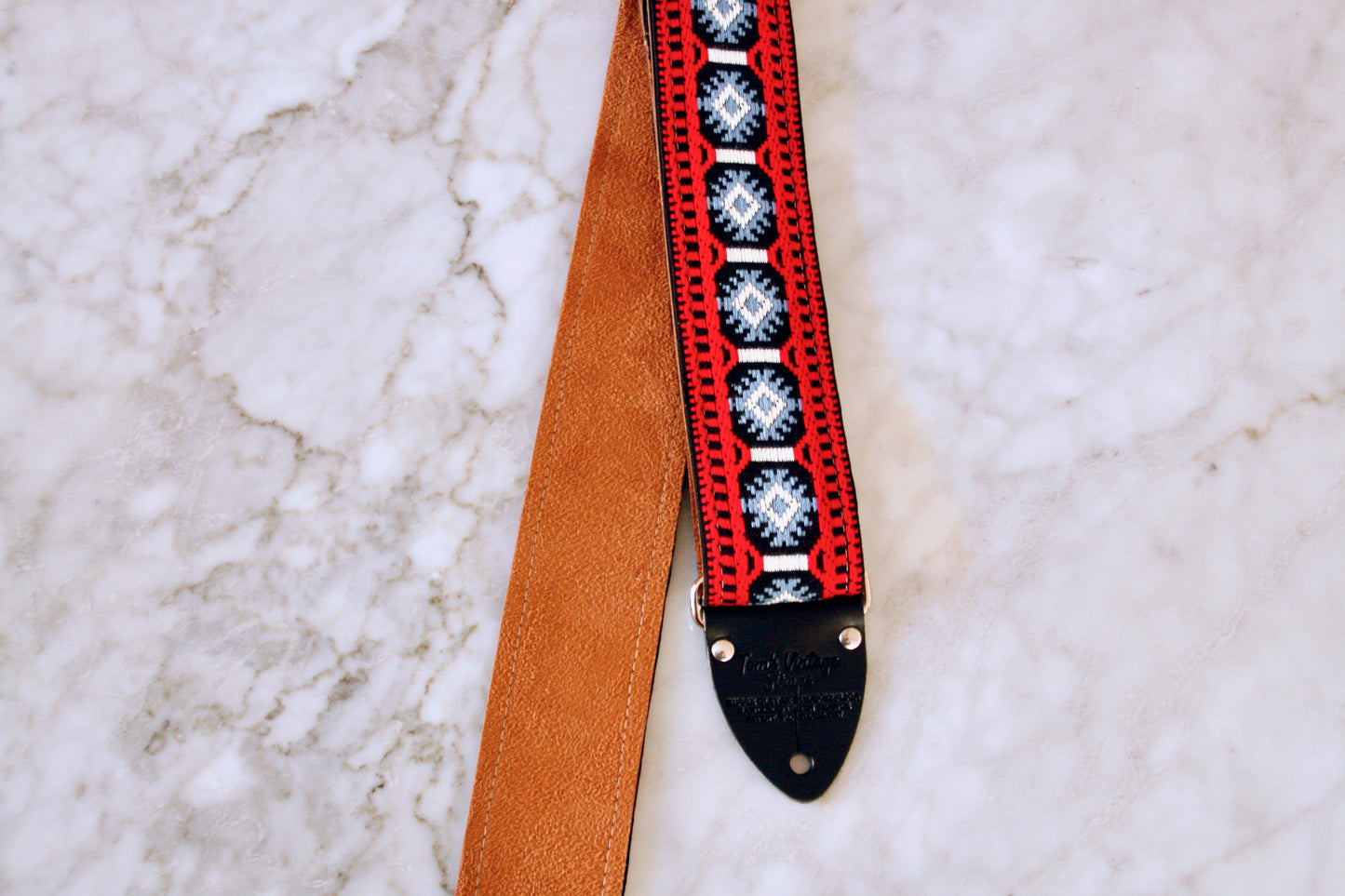 Grenat 'Pillars' Guitar/Bass Hippie Strap