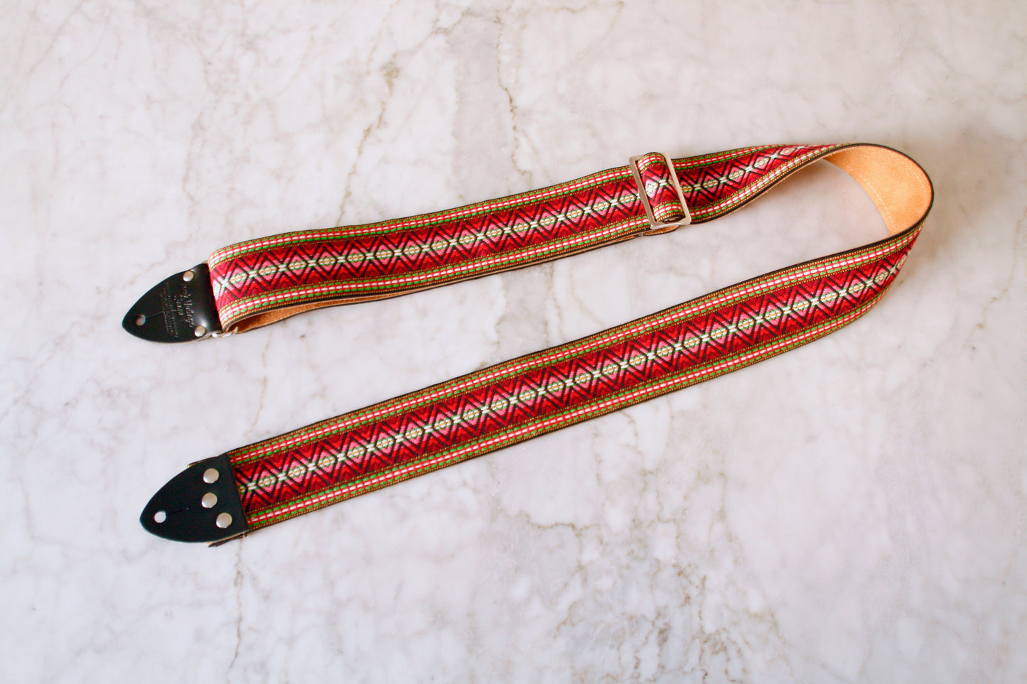 Ruby 'Marley' Guitar/Bass Hippie Strap