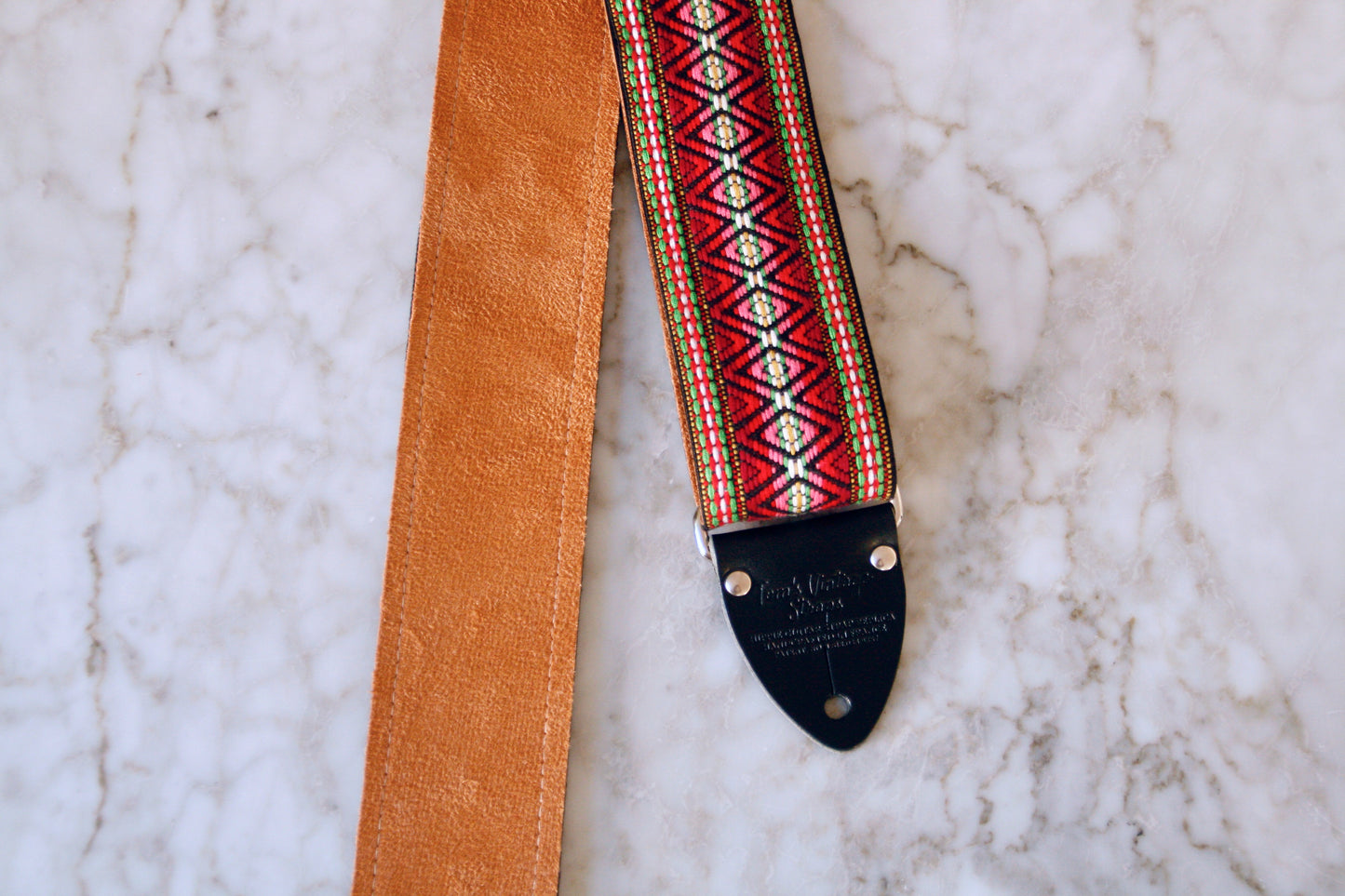 Ruby 'Marley' Guitar/Bass Hippie Strap