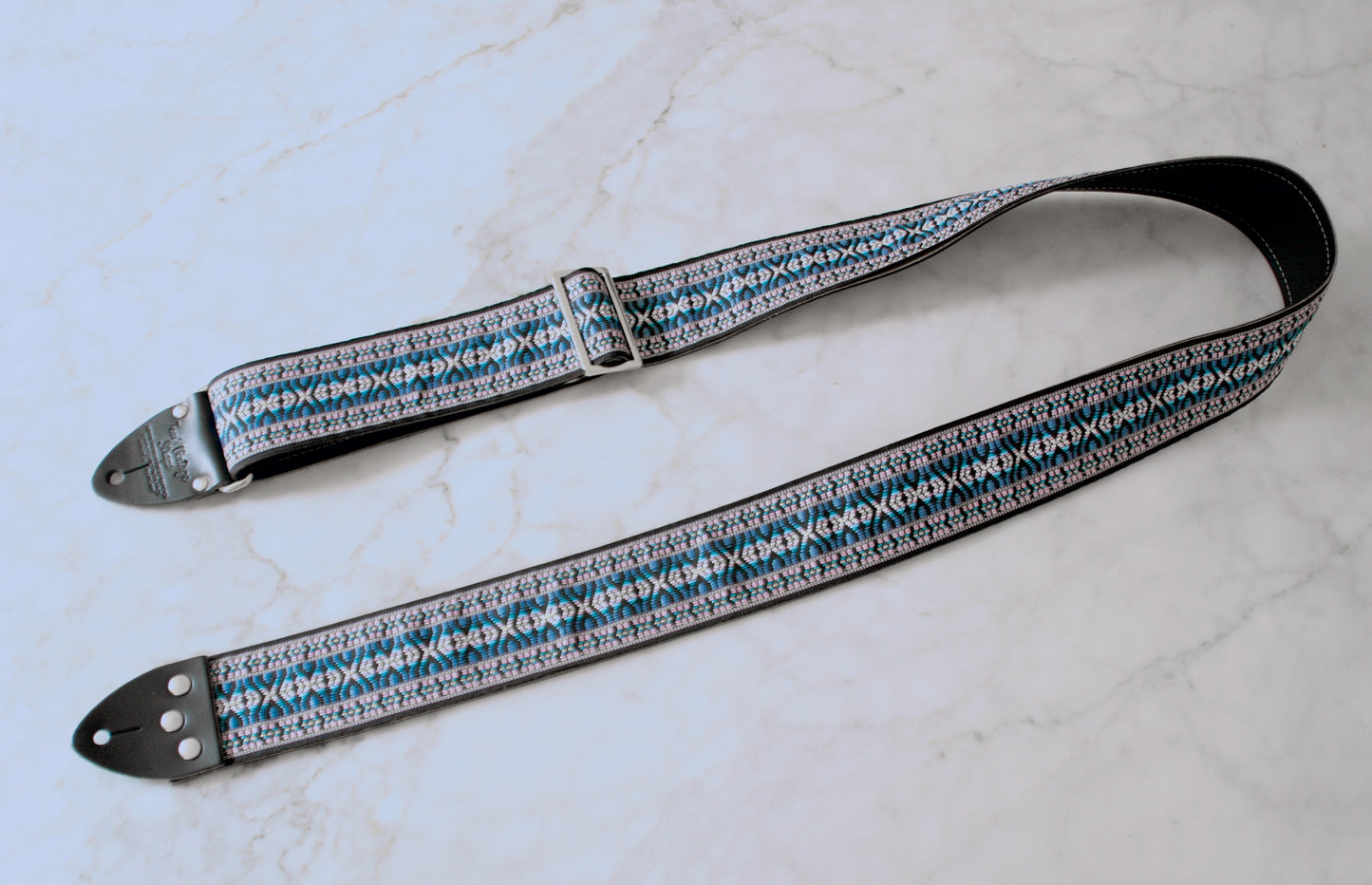 Black 'Maco' Guitar/Bass Hippie Strap