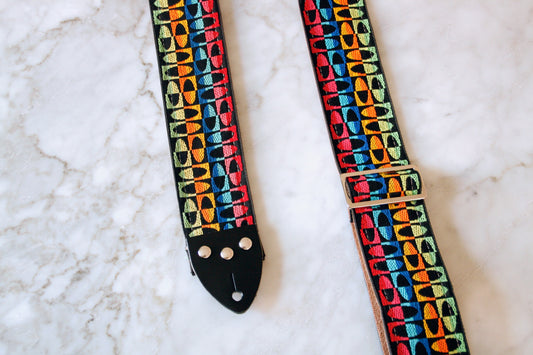 Zig Zag' Guitar/Bass Hippie Strap