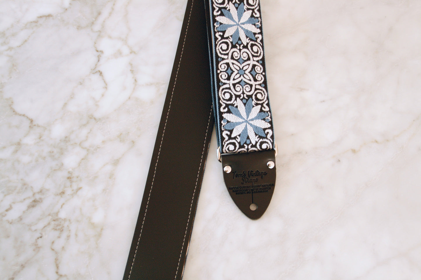Indigo 'Dresden' Guitar/Bass Hippie Strap