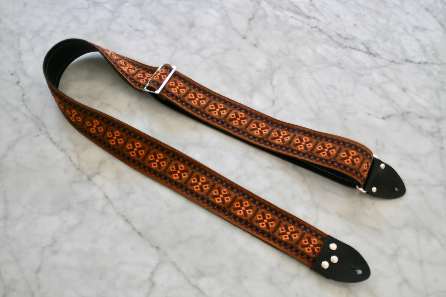 Caramel 'Crossroads' Guitar/Bass Hippie Strap