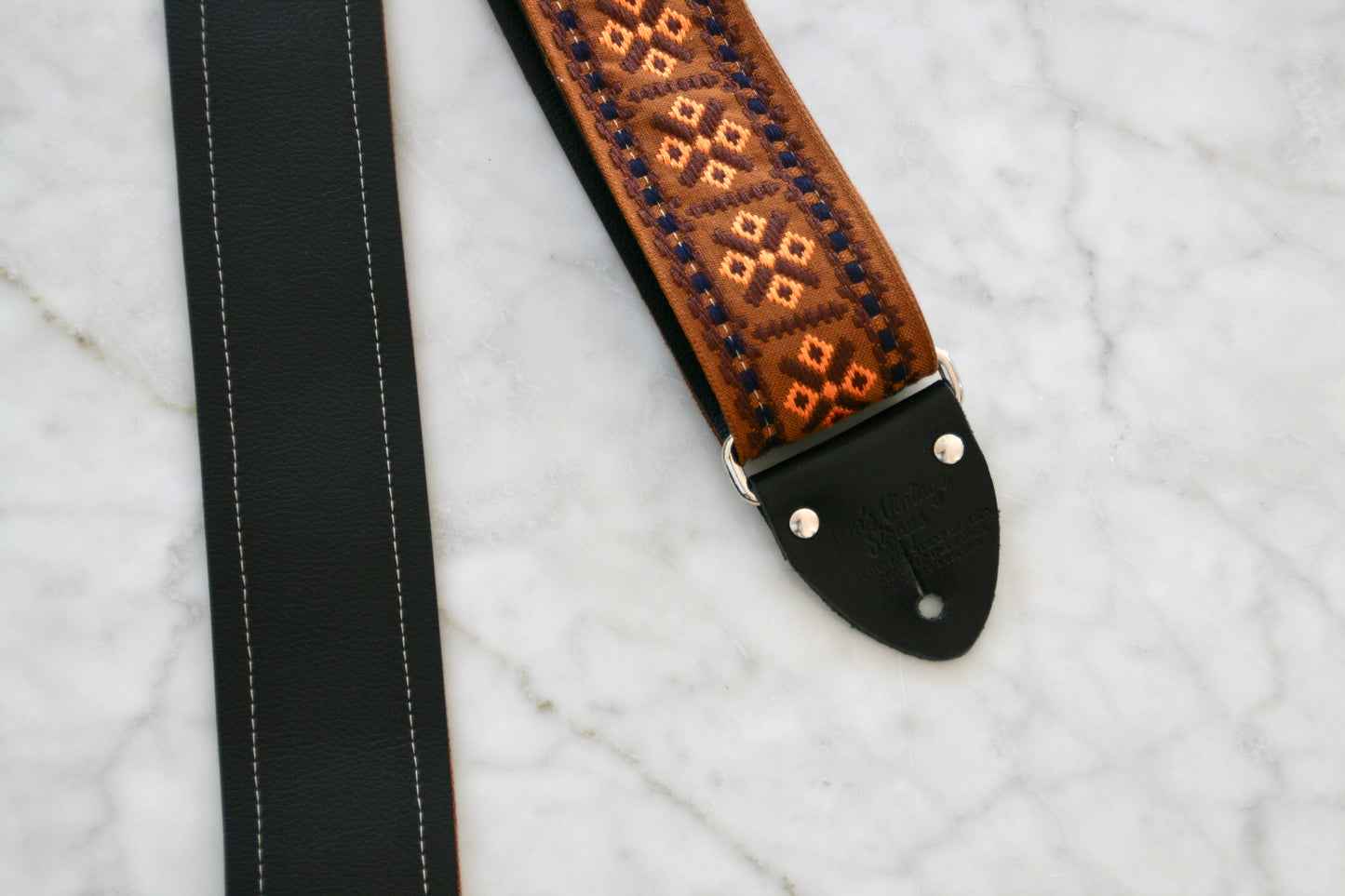 Caramel 'Crossroads' Guitar/Bass Hippie Strap