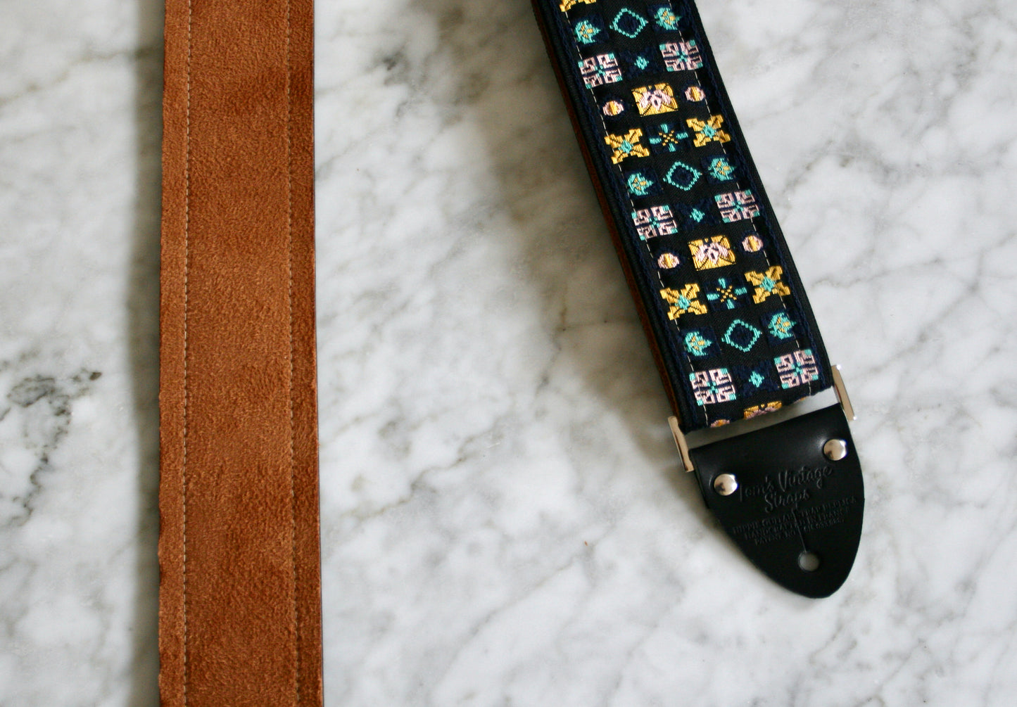 Indigo 'Woodstock' Guitar Bass Hippie Strap