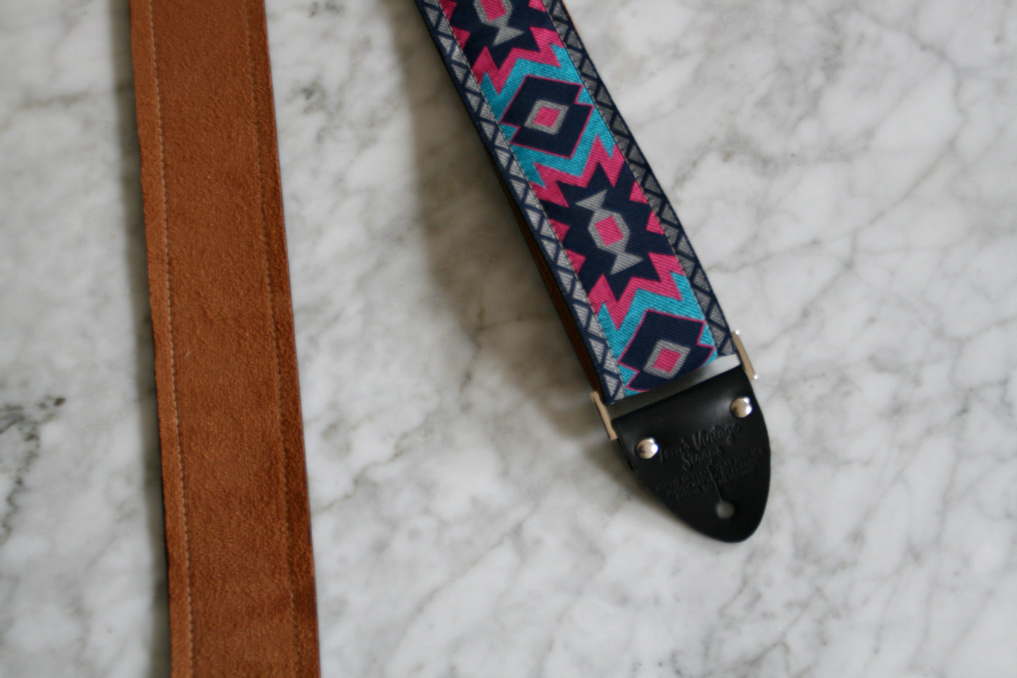 Gray 'Apache' Guitar/Bass Hippie Strap