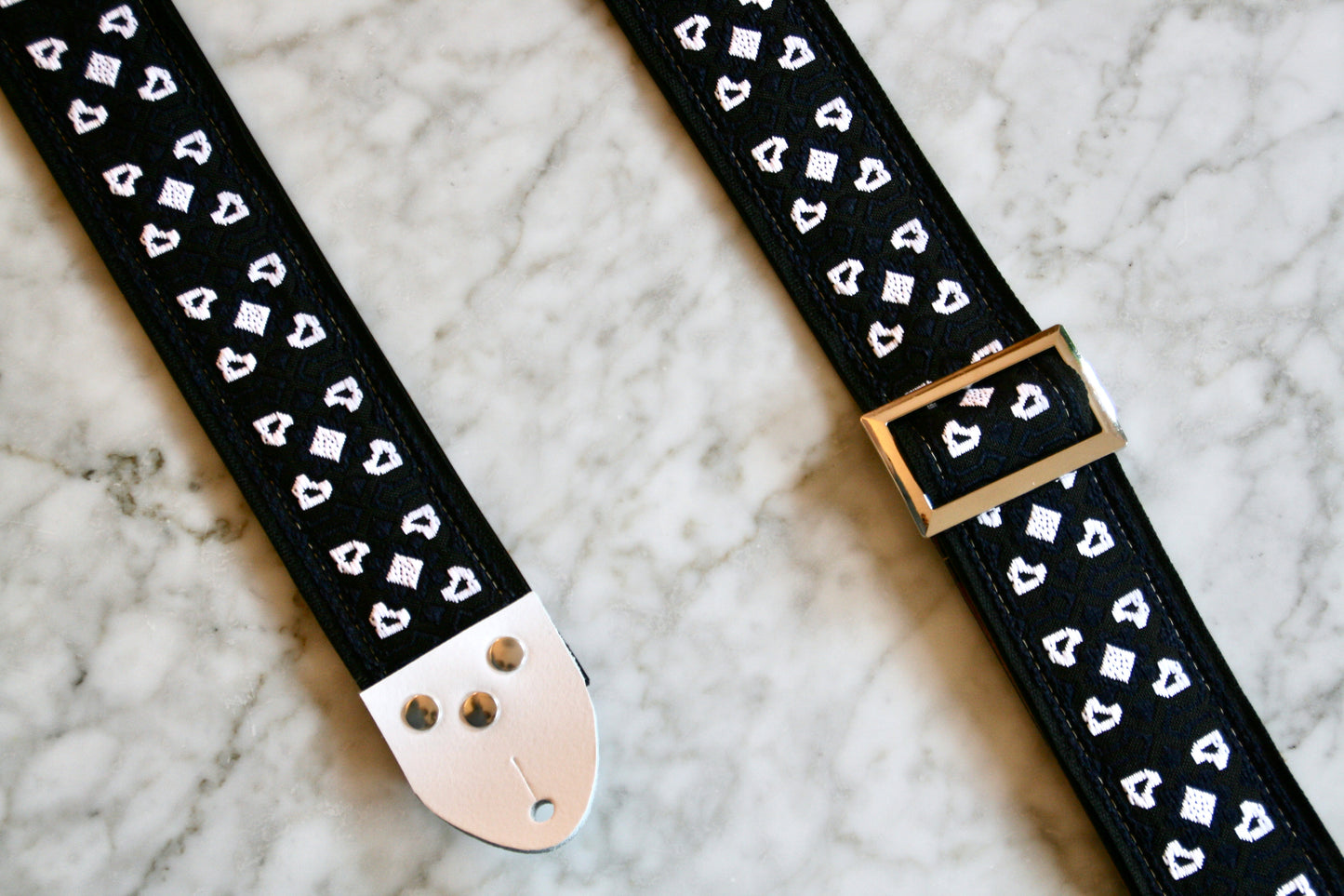 Indigo 'Fillmore' Guitar/Bass Hippie Strap