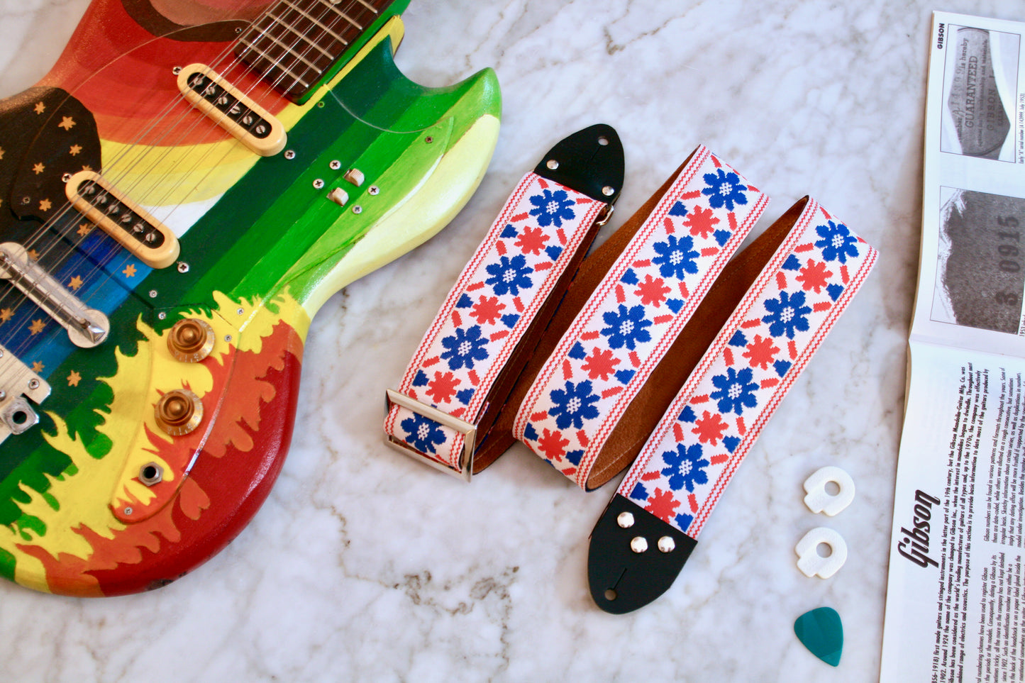 The Fool' Guitar/Bass Hippie Strap