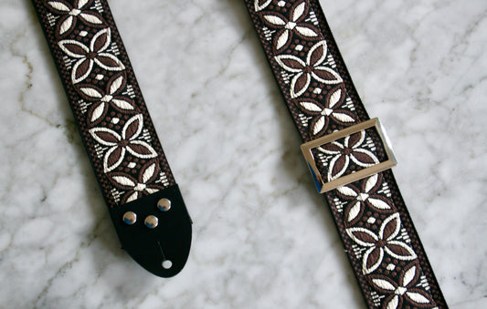 Gray 'Beck' Guitar/Bass Hippie Strap