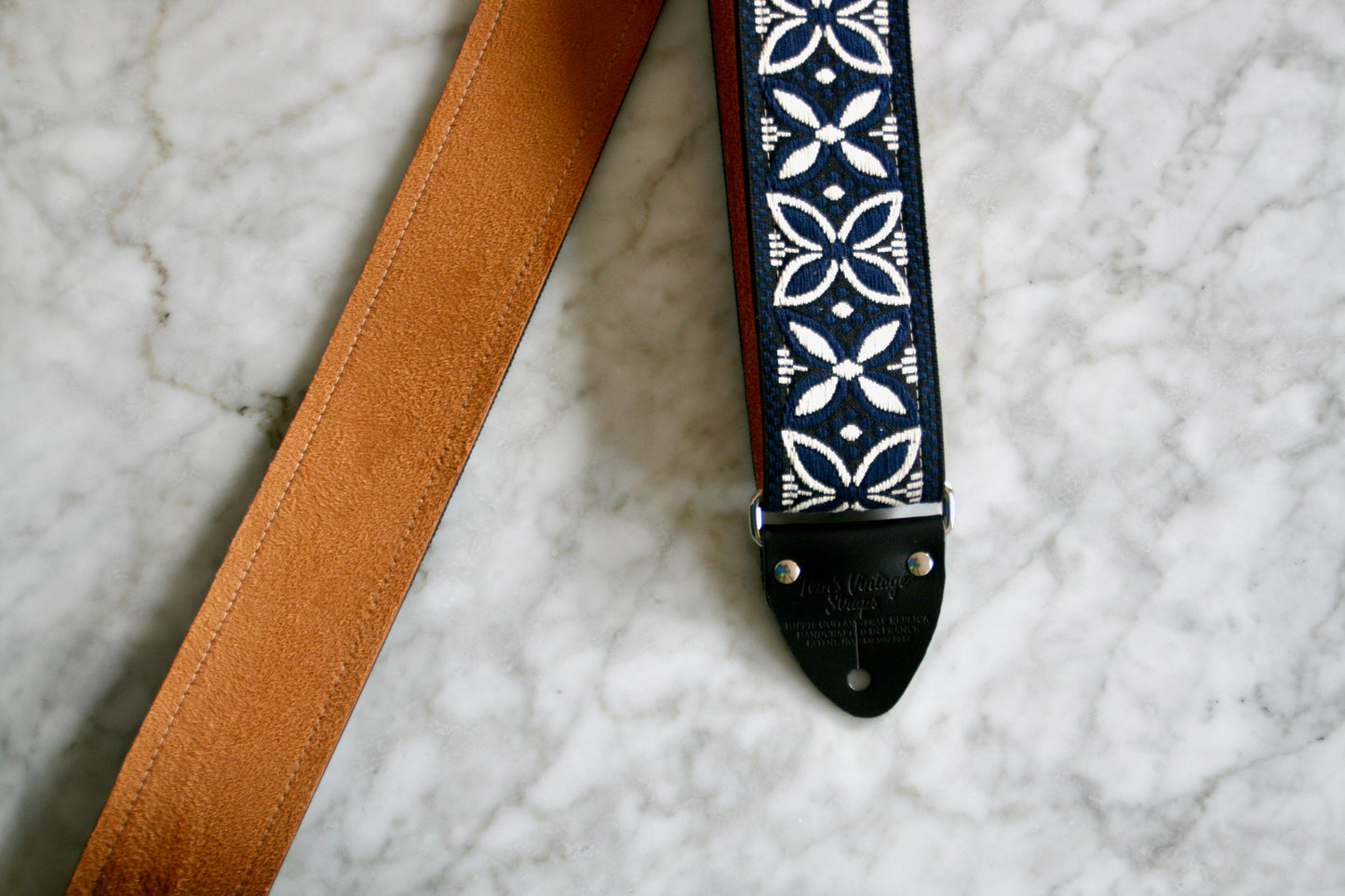 Indigo 'Beck' Guitar/Bass Hippie Strap