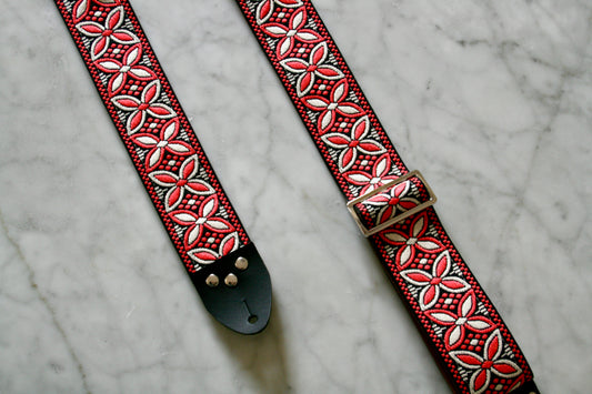 Coral 'Beck' Guitar/Bass Hippie Strap
