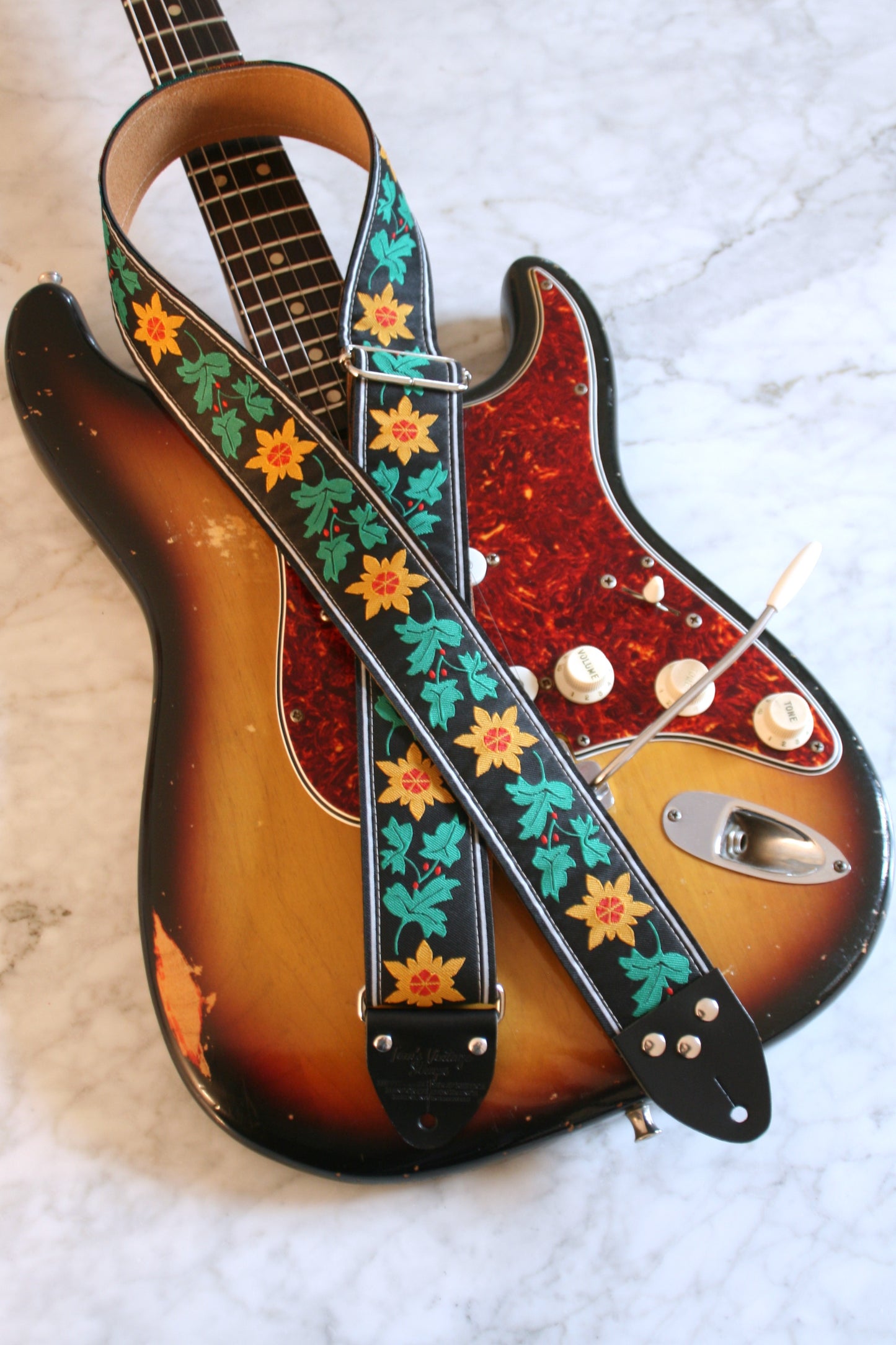 Ashram' Lennon Guitar/Bass Hippie Strap