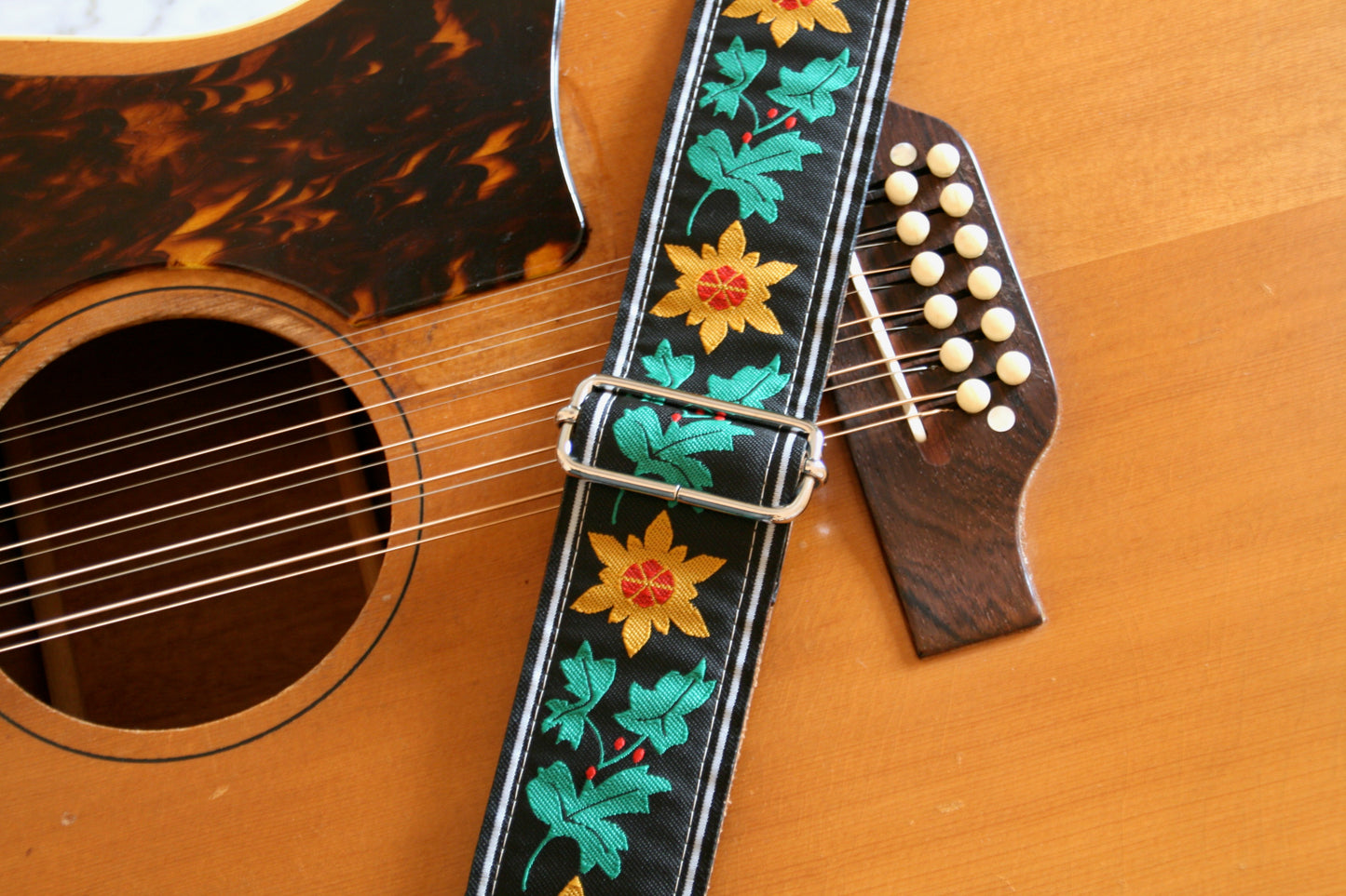Ashram' Lennon Guitar/Bass Hippie Strap