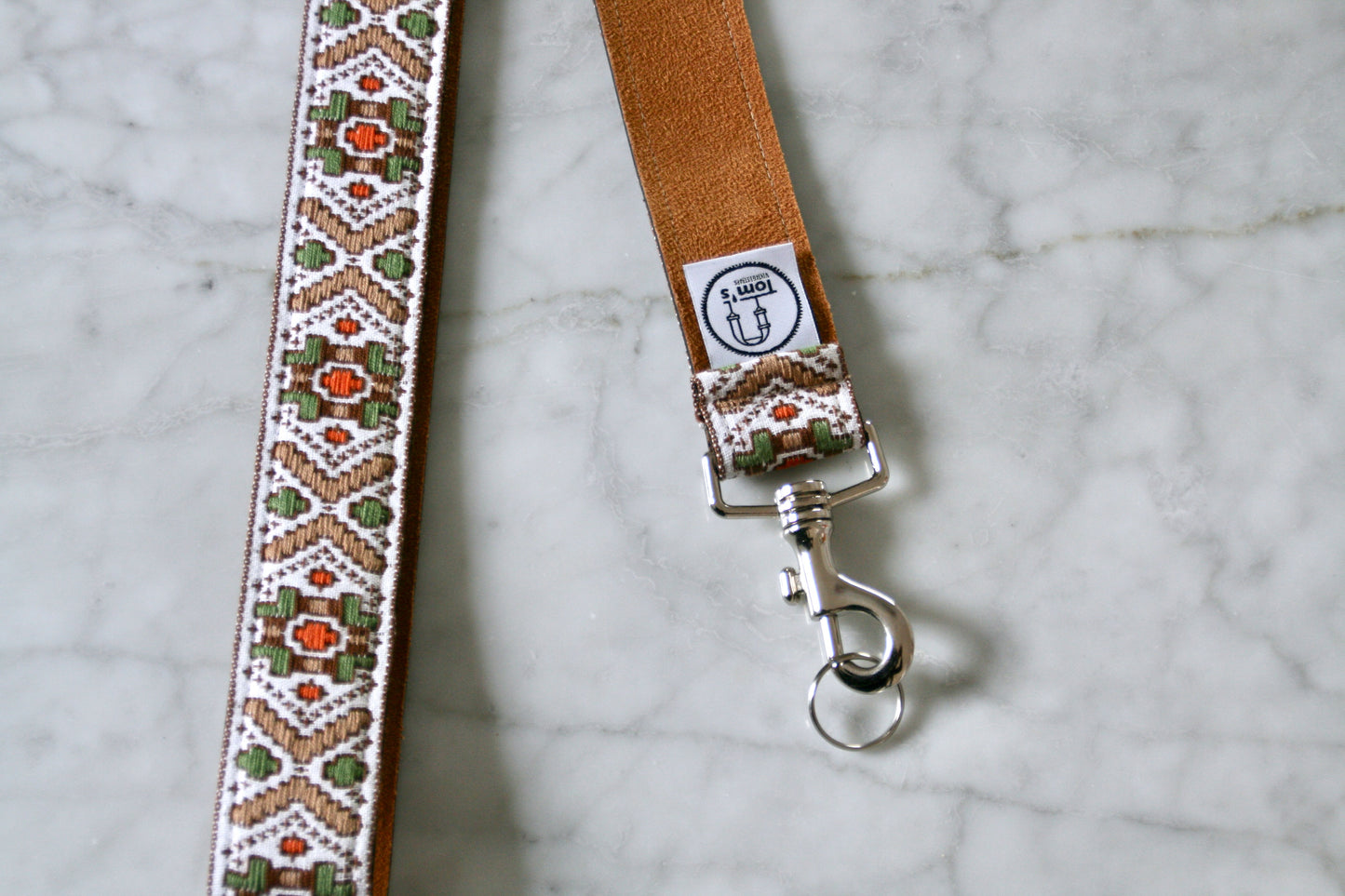 White 'Inca' Hippie Camera / Bag Strap