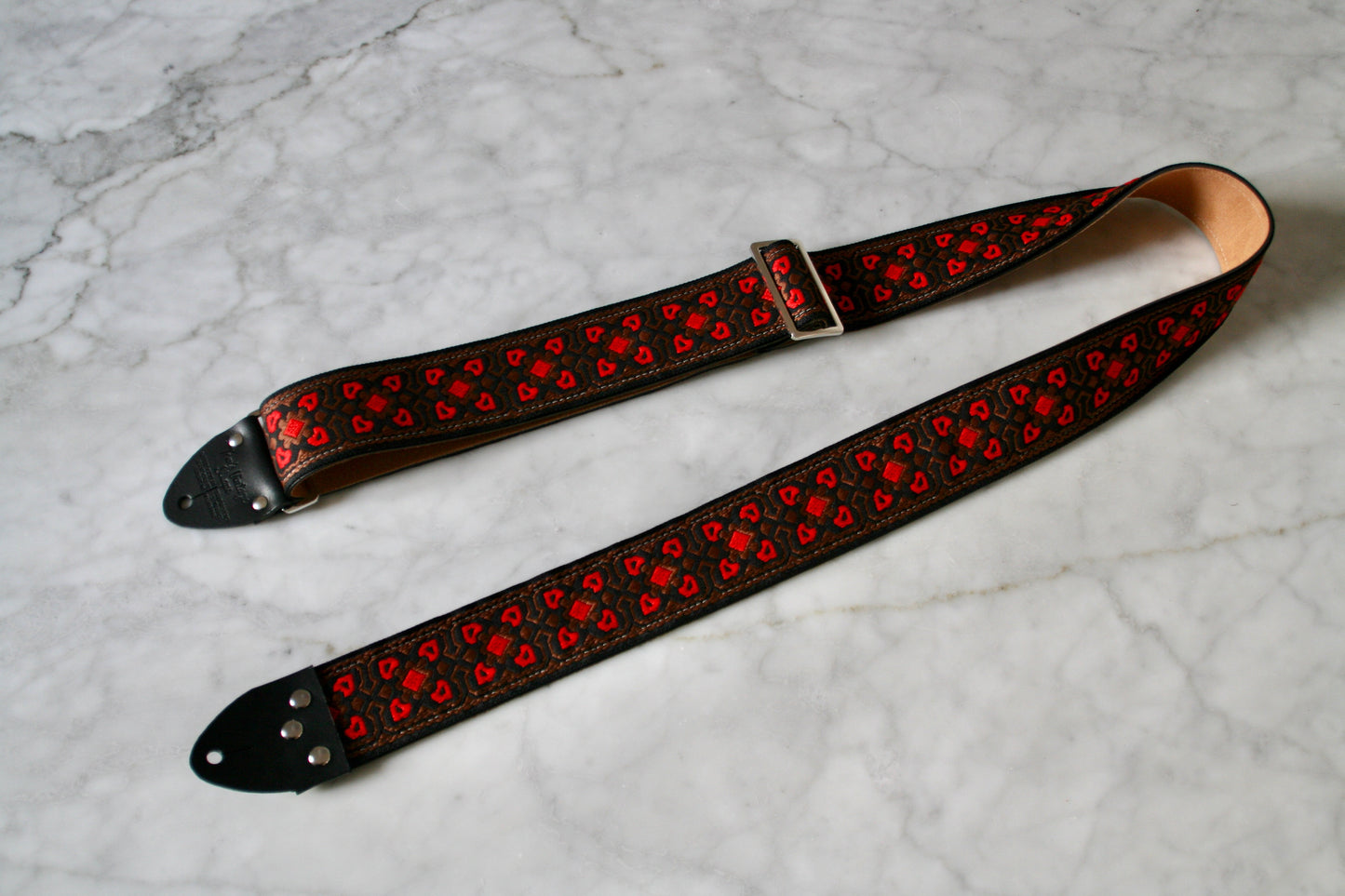Ruby 'Fillmore' Guitar/Bass Hippie Strap