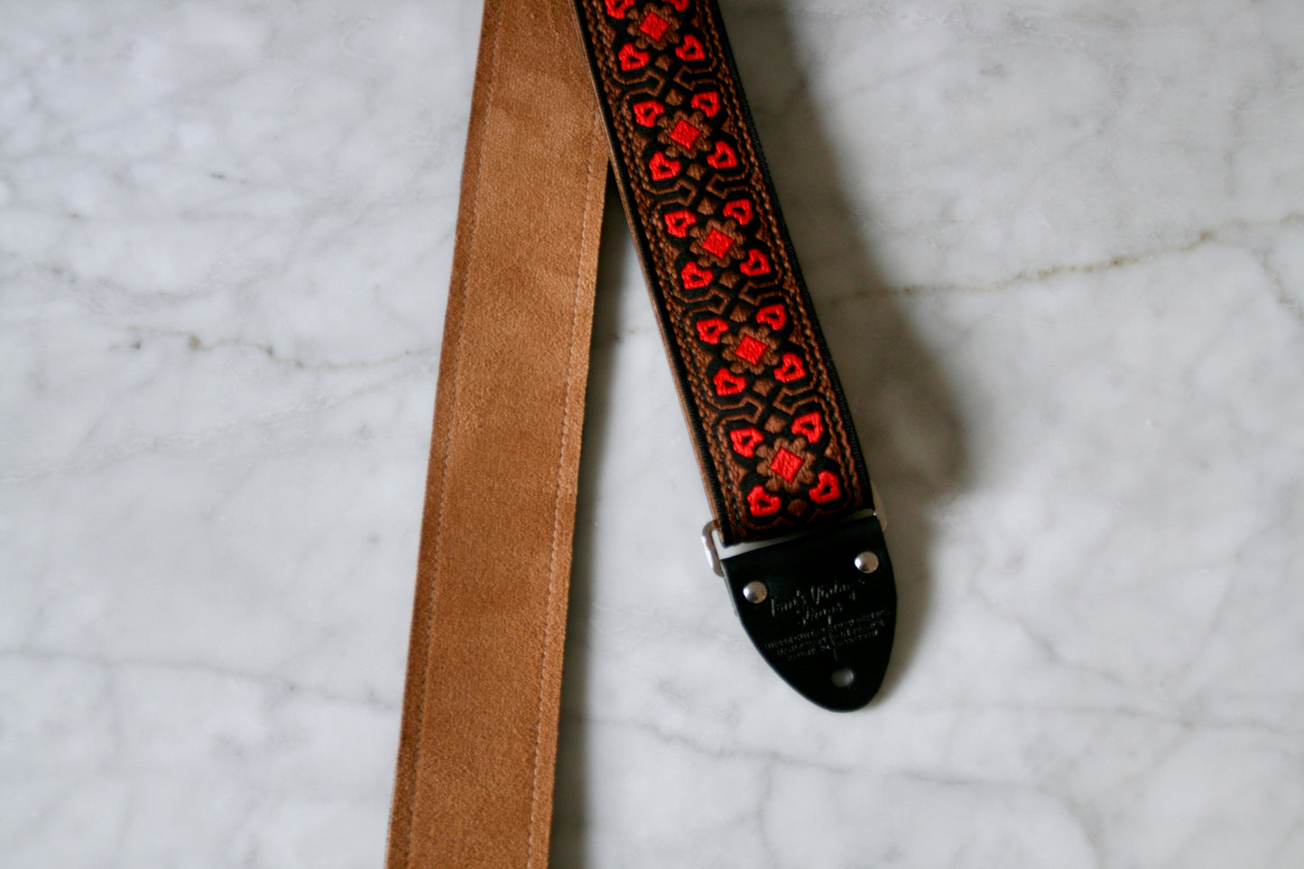 Ruby 'Fillmore' Guitar/Bass Hippie Strap