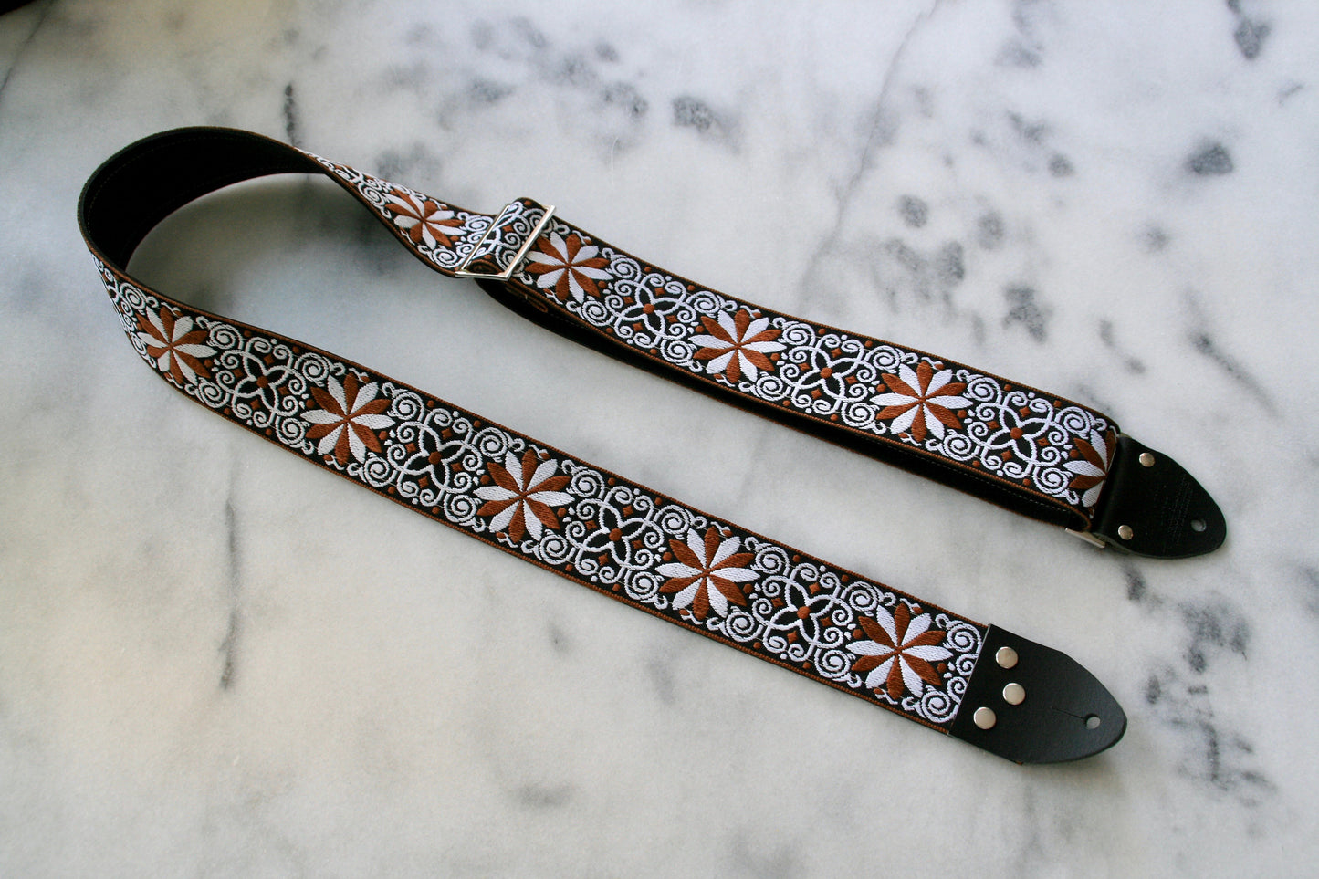Brown 'Dresden' Guitar/Bass Hippie Strap