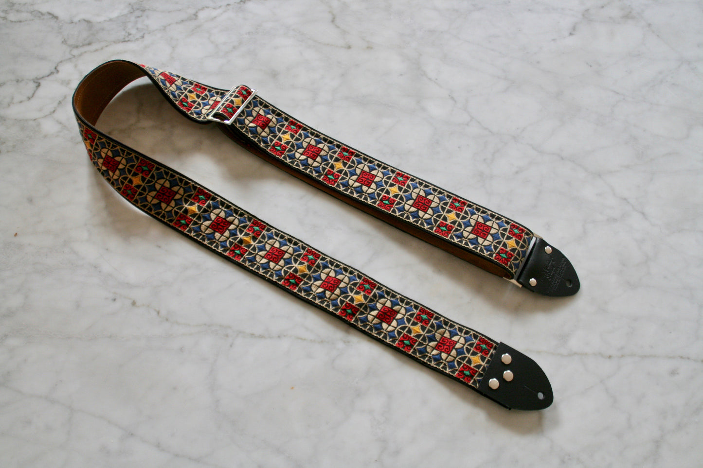 Brown 'Virginia' Guitar/Bass Hippie Strap