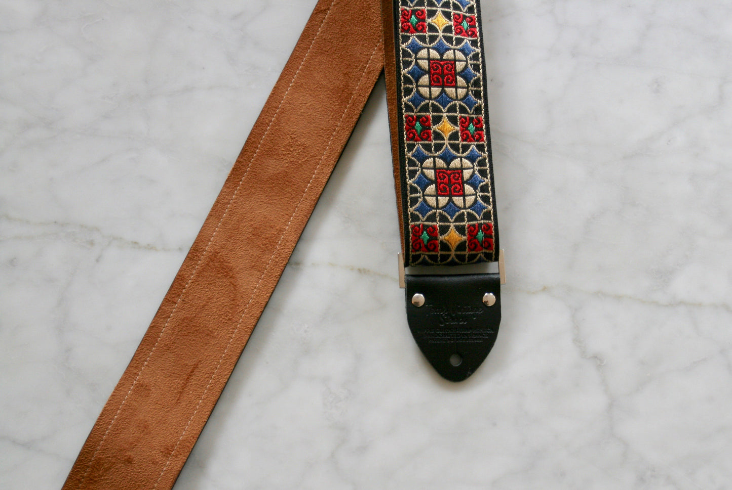Brown 'Virginia' Guitar/Bass Hippie Strap