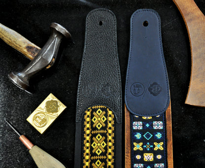 Constant Bourgeois x Tom's Vintage Straps collab Guitar/Bass straps