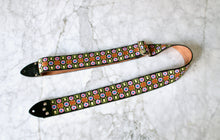 Load image into Gallery viewer, Green &#39;Stella&#39; Guitar/Bass Hippie Strap
