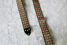 Load image into Gallery viewer, Green &#39;Stella&#39; Guitar/Bass Hippie Strap

