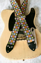 Load image into Gallery viewer, Green &#39;Stella&#39; Guitar/Bass Hippie Strap
