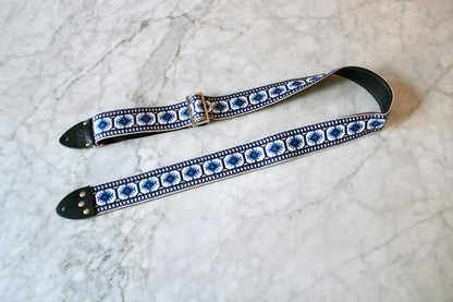 Cobalt 'Pillars' Guitar/Bass Hippie Strap