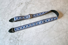Load image into Gallery viewer, Cobalt &#39;Pillars&#39; Guitar/Bass Hippie Strap
