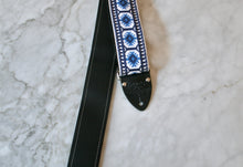 Load image into Gallery viewer, Cobalt &#39;Pillars&#39; Guitar/Bass Hippie Strap
