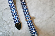 Load image into Gallery viewer, Cobalt &#39;Pillars&#39; Guitar/Bass Hippie Strap
